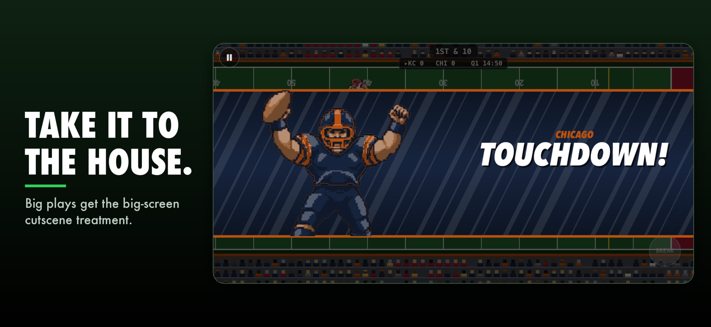 Touchdown cutscene